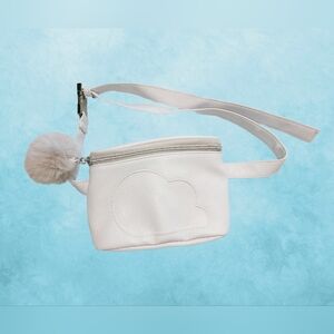 Ariana Grande Pom Pom White Cloud Design Belt Bag Fanny Pack